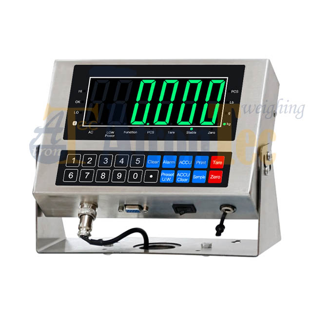 Green LED Display High Accuracy Weighing Scale Indicator,Stainless ...