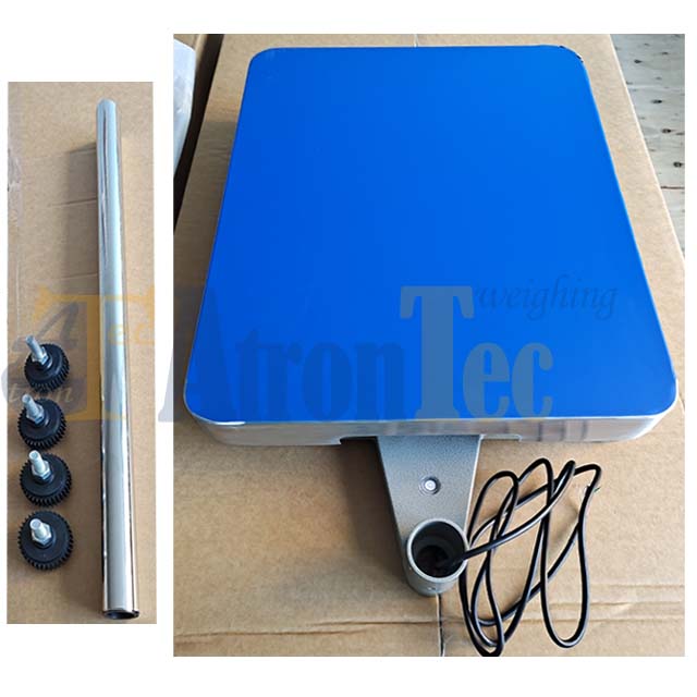 Carbon Steel Structure Bench Weighing Scale with Bright LCD Display