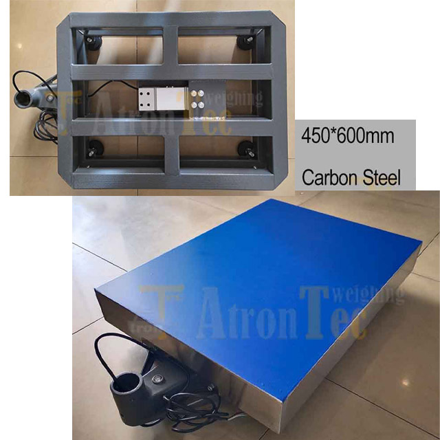LED Display Bench Weighing Scale with Carbon Steel Weighing Platform